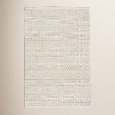 Harmond Handmade Angora/Antique White/Biscotti Rug