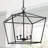 Hollymead 4 - Light Dimmable Lantern Geometric Chandelier