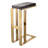 Pierre Glass Top End Table