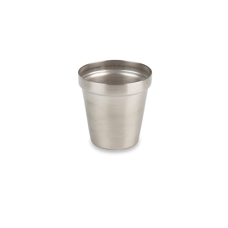 Pot de fleurs en acier inoxydable Spillman