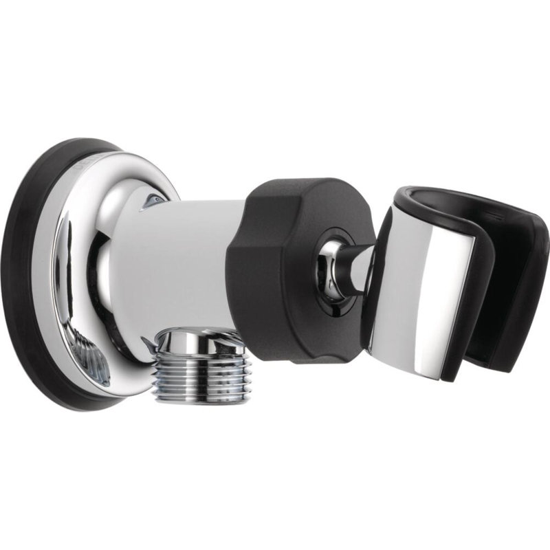 Universal Showering Components Wall Supply Elbow/Mount, Chrome