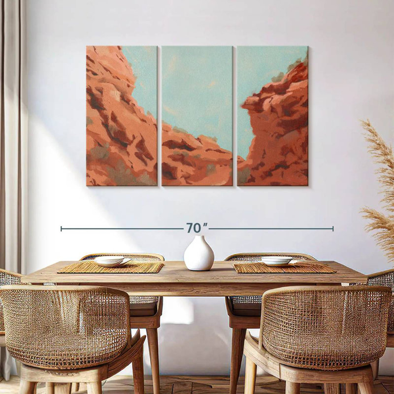 Alvord Red Rocks View I, H 36 po x l 57 po