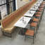 Banc de restaurant et bar