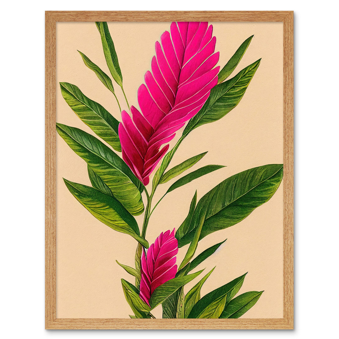 Tropical Hawaiian Botanical Exotic Floral - Print