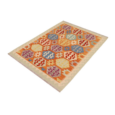 Wool Geometric Rug