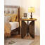 Tables de bout rondes en bois