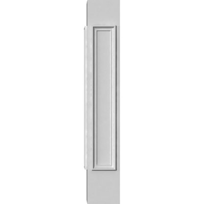 Ekena Millwork Corner Newel Post W/panel In White