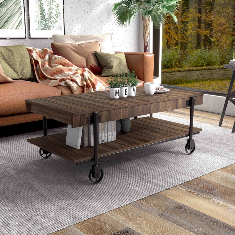 Beaucaire Single Coffee Table, Walnut