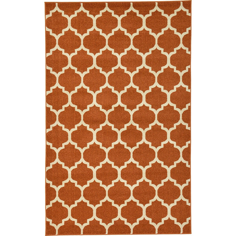 Molly Geometric Indoor Rug, Rectangle 3'3" x 5'3"