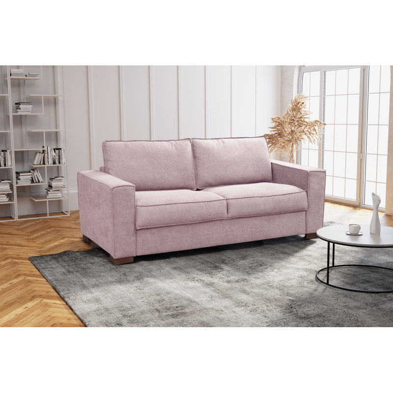 Maximina 2 Seater Sofa Bed, Blush