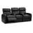 Vegas Upholstered Home Theater Seating with Cup Holder-29303138-29303137