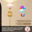 Ensemble de 2 appliques murales à piles Tulip (avec ampoules incluses), à piles et à intensité variable avec télécommande RVB-977888994