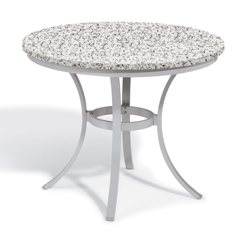 Travira Bistro Table, 36" L x 36" W, Litecore Ash