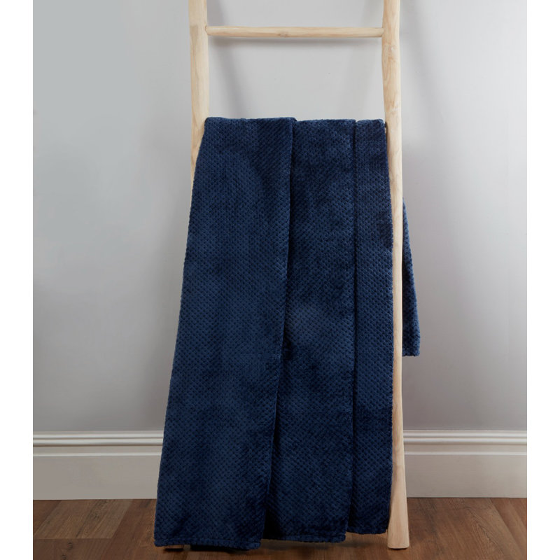 Clotilde Waffle Throw Blanket