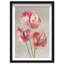 Crimson Silk Veins II Framed Graphic Art-1271659305-1147583939