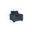 New Britain Upholstered Armchair with Ottoman-89063083