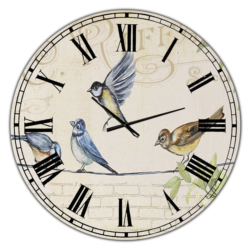 Horloge murale grande maison, Moyen