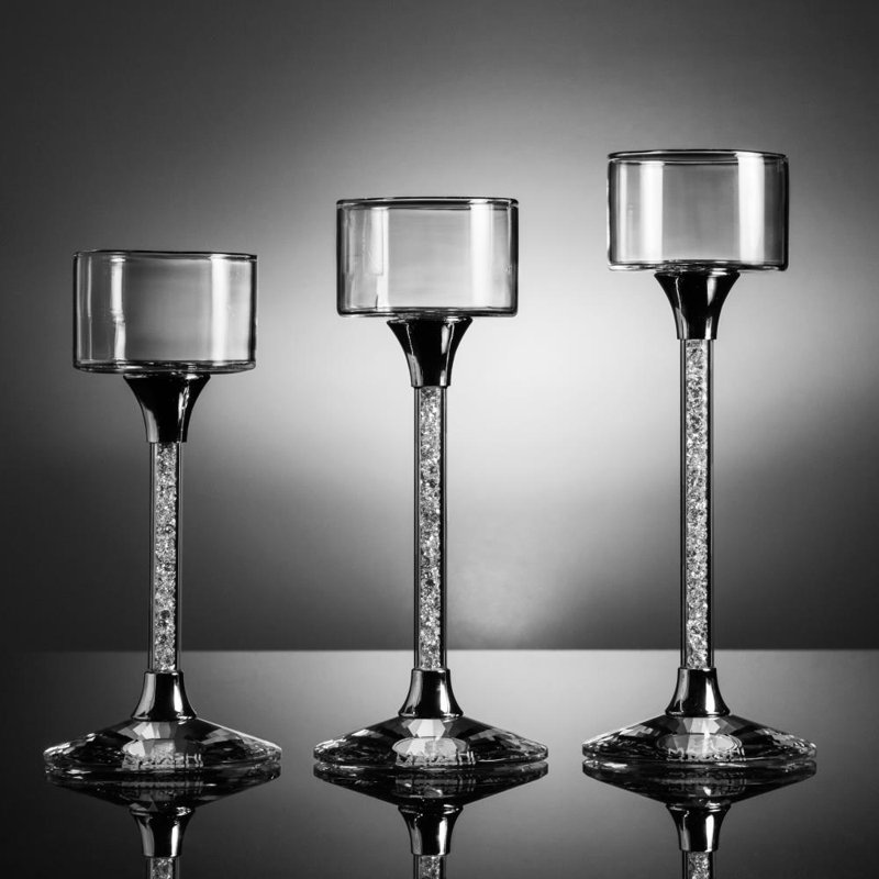 Lampe de thé en cristal élégant