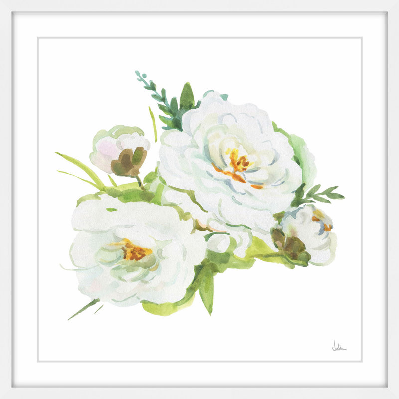 Blanc Innocence - reproduction de cadre photo, H 12 po x l 12 po