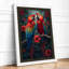 Macaws in Bloom Tropical - Framed Print-1885594284-1885594285
