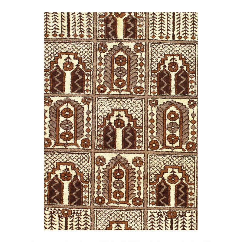 Waneita Oriental Area Rug in Ivory