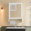 Armoire de toilette 3 en 1, armoire à pharmacie murale de 20 pouces avec tablette réglable et porte à fermeture en douceur, miroir haute définition avec rangement pour meuble-lavabo de salle de bain
