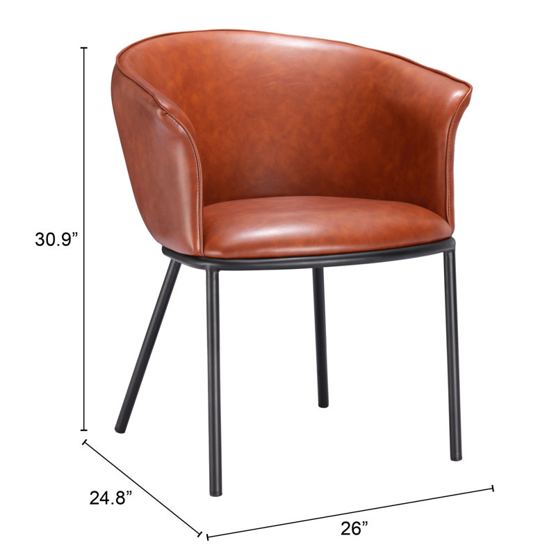 Chaise Selica, Brun