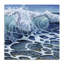«Strong Crashing Waves» sur toile de plage, design par Kate Jarvik Birch-1215144444