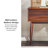 Chastina 1-Drawer Solid Wood Nightstands-98921732