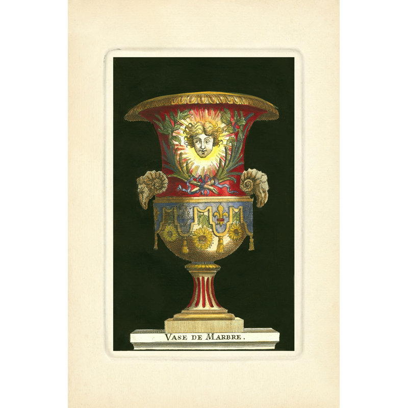 Vase With Sunflowers by S. Thomassin - Wrapped Canvas Print, 46cm H x 30cm W x 3.8cm D