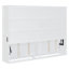 Lit escamotable double pleine grandeur, blanc-588555530-588555531