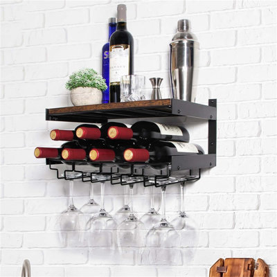 Auckland Wine Bottle & Glass Rack