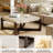 24" Wide Faux Leather Upholstered Square Ottoman-574127189