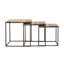 Ensemble de 3 tables gigognes