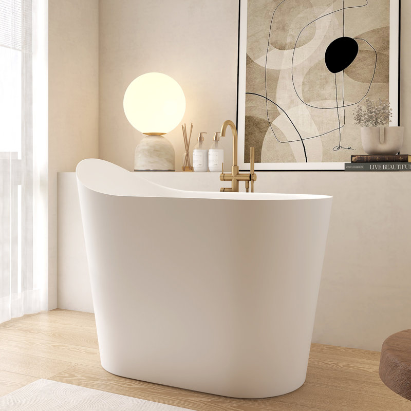 Baignoire profonde autoportante 43 po
