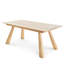 Table de salle à manger en bois Meixell-23819558