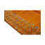 Hand-Knotted High-Quality Orange Area Rug
