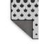 Tapis décoratif à motifs noir/gris Jahn-2006487267