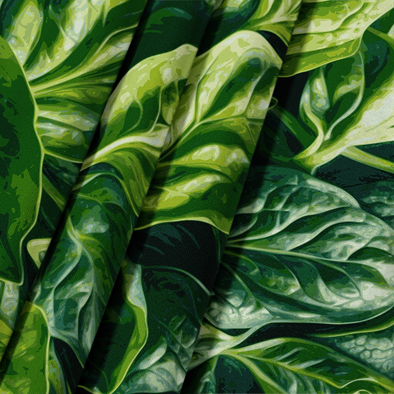 Tapisserie murale légumes épinards, Spinacia oleracées, 26 po x 36 po