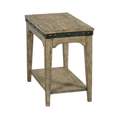 Georgena Solid Wood End Table