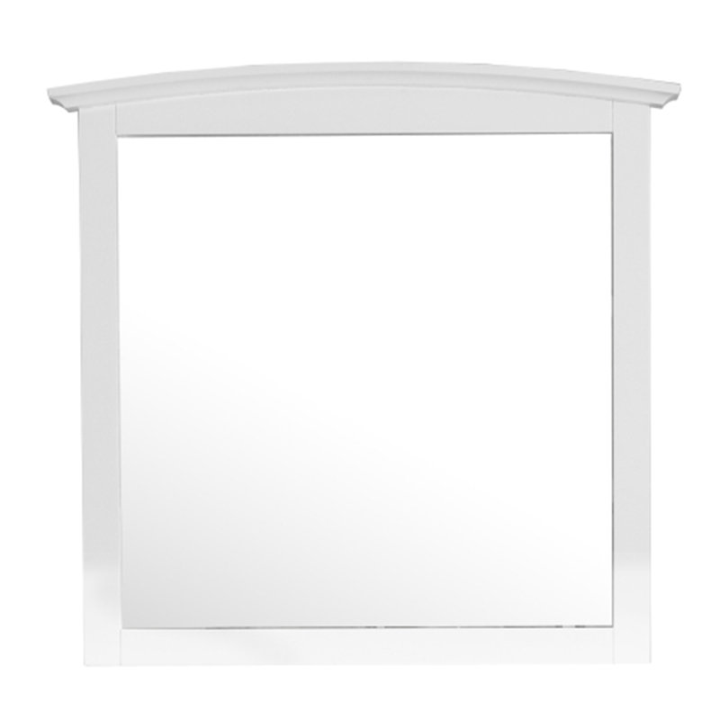 Miroir mural Hammond, Blanc