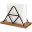 Iron and Wood Napkin Holder