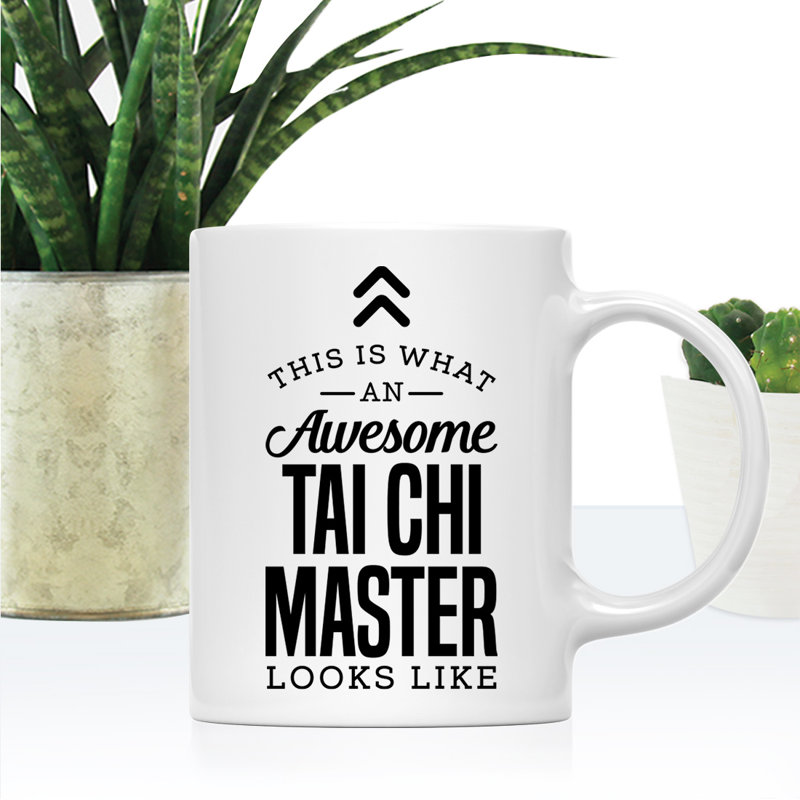 Tasse à thé en céramique, This Is What Awesome, Apparence de Maître taï-chi