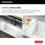 Évier de cuisine en composite en granite de 33 po Delta Everest ™ avec comptoir WorkFlow ™ -62375383