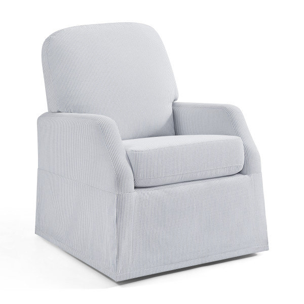 Mini-ber Olivia Glider de Motherhood, bleu ciel, Tissu bleu