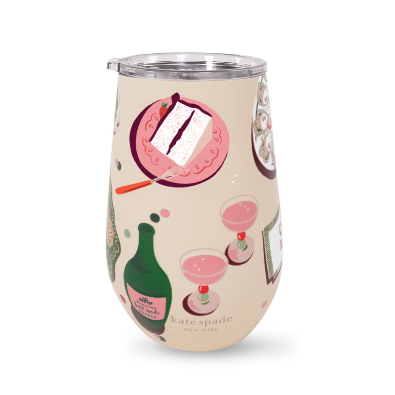 Verre à vin en acier inoxydable, fête