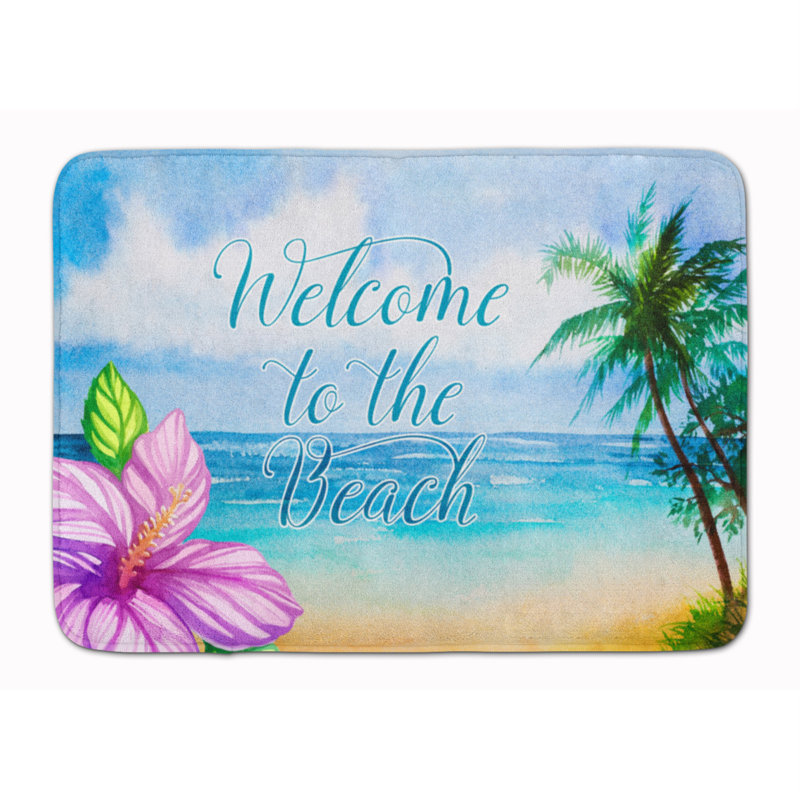 Tapis pour salle de bain Beach Memory
