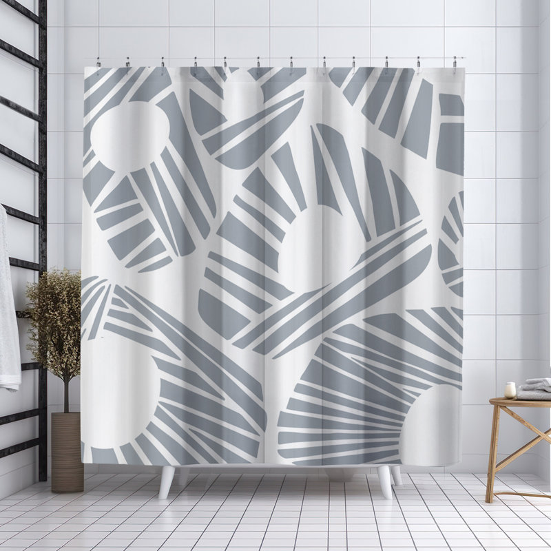 Rideau de douche Coco, Gris
