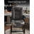 Metal leather office chair with foot pedals