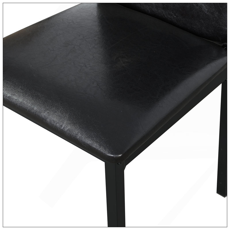 4-Piece Metal Frame Dining Seats